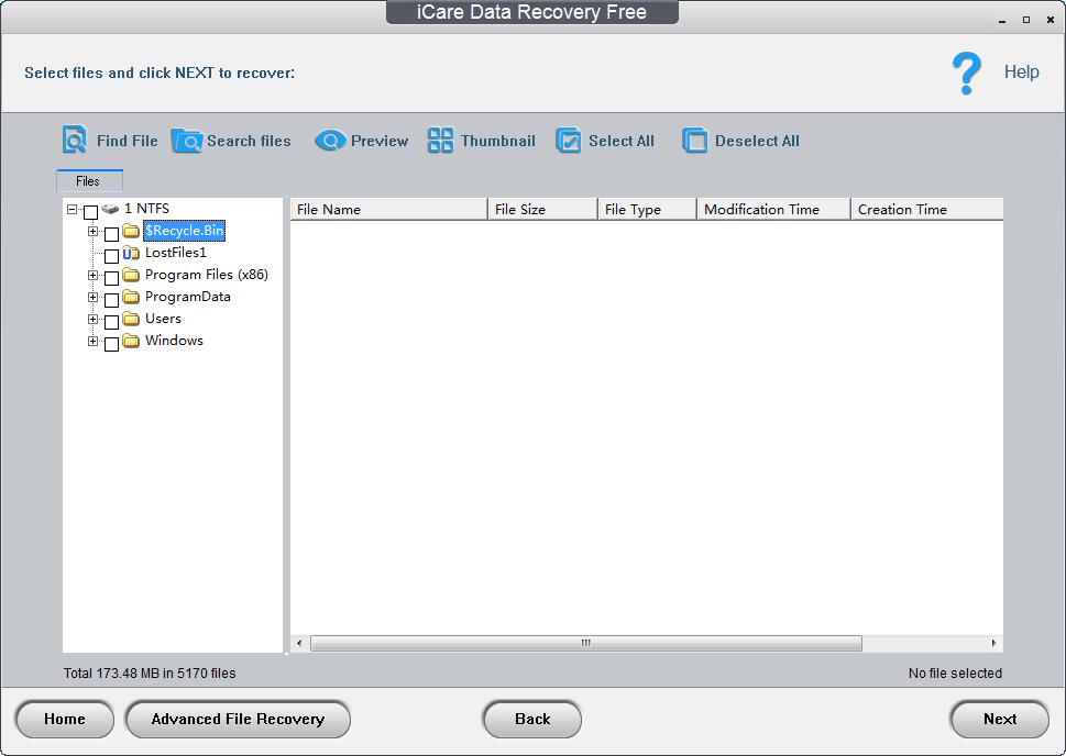 iCare Data Recovery Free截图