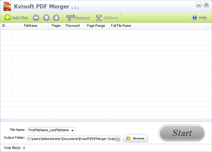 Kvisoft PDF Merger截图