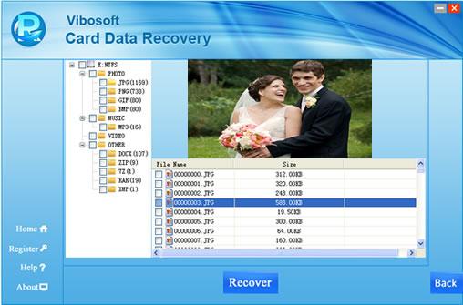 Vibosoft Card Data Recovery截图