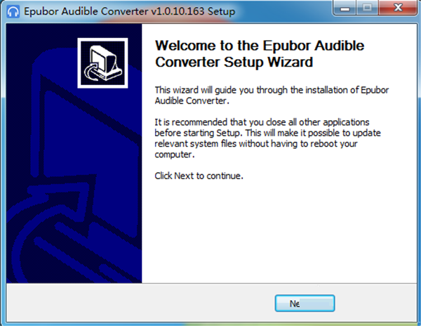 Epubor Audible converter截图