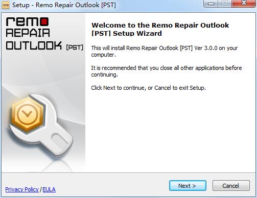 Remo Repair Outlook(PST)截图