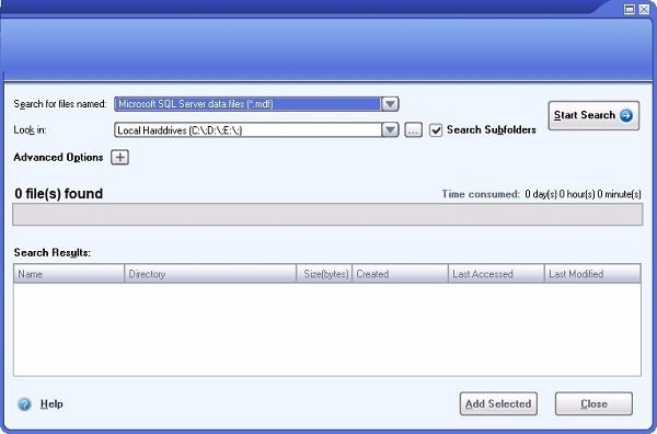 DataNumen SQL Recovery截图