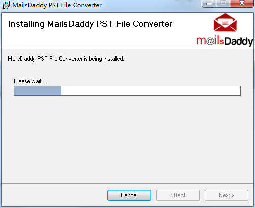 MailsDaddy PST File Converter截图