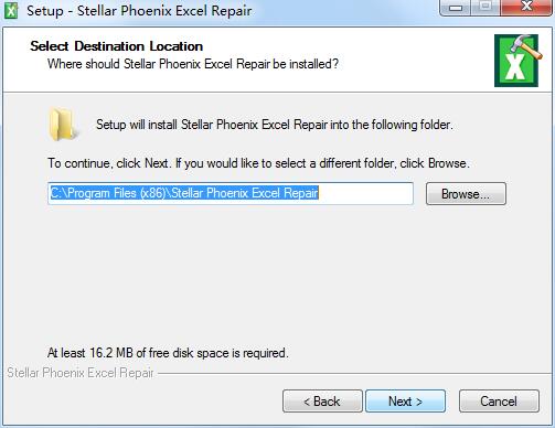 Stellar Phoenix Excel Repair截图