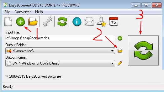 Easy2Convert DDS to BMP截图