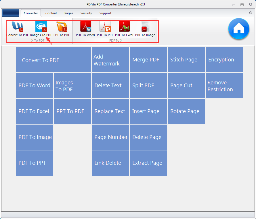 PDFdu PDF Converter截图