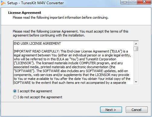 TunesKit M4V Converter截图