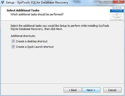 SysTools SQLite Database Recovery截图