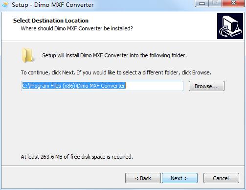 Dimo MXF Converter截图