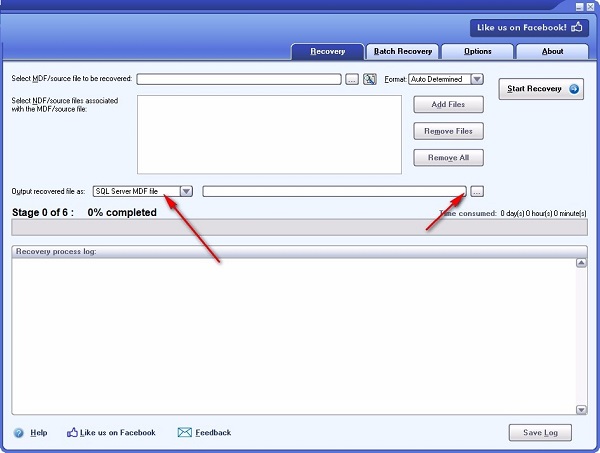 DataNumen SQL Recovery截图