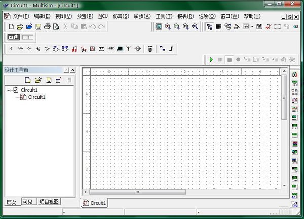 Multisim10.0截图