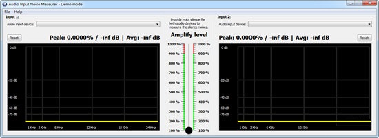 Audio Input Noise Measurer截图