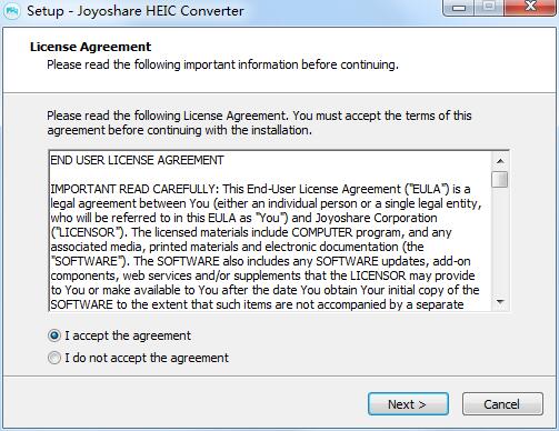 Joyoshare HEIC Converter截图