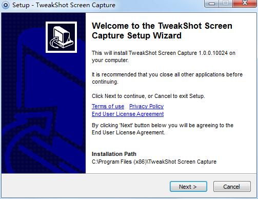 TweakShot Screen Capture截图