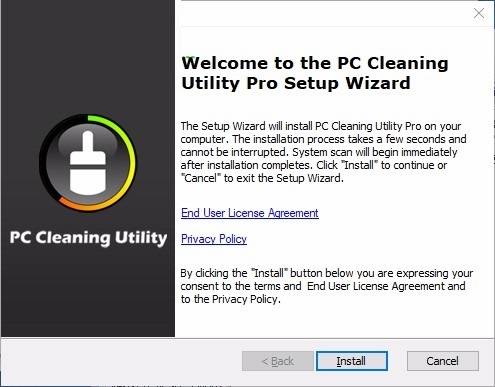 PC Cleaning Utility截图