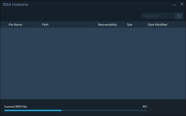 IObit Undelete截图