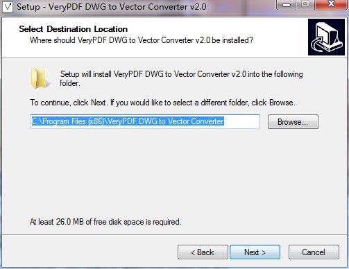 VeryPDF DWG to Vector Converter截图