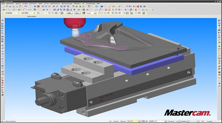 Mastercam X6截图