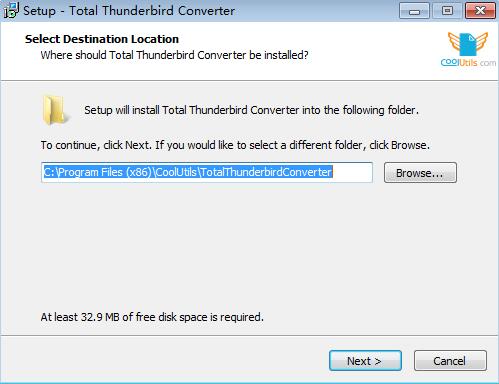 Total Thunderbird Converter截图