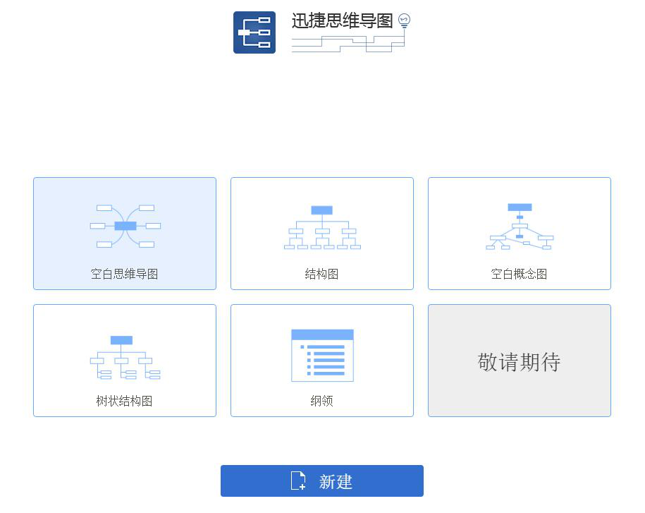 迅捷思维导图截图