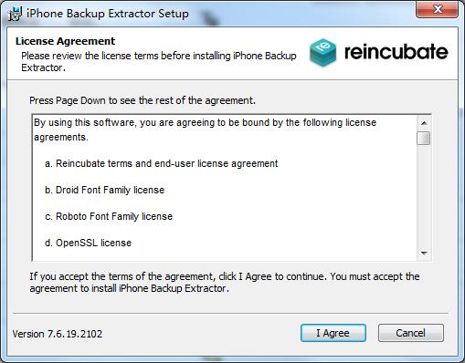 Reincubate iPhone Backup Extractor截图