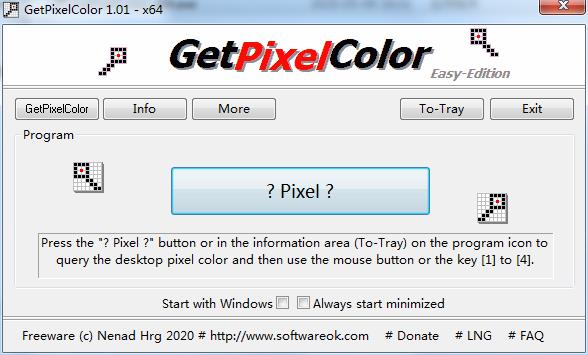 GetPixelColor截图