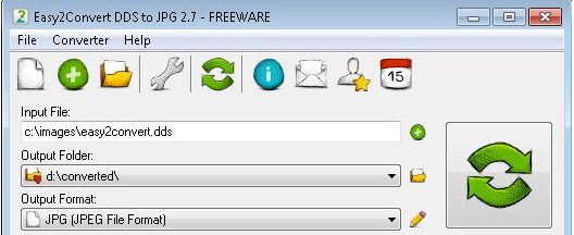 Easy2Convert DDS to JPG截图