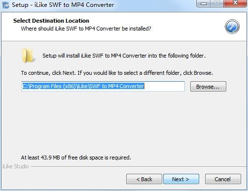 iLike SWF to MP4 Converter截图