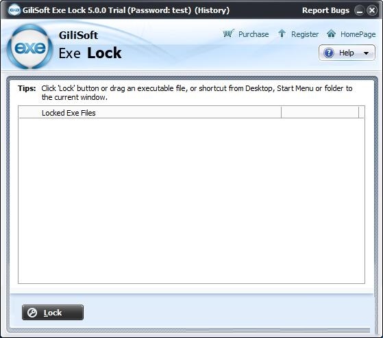 Gilisoft EXE Lock截图