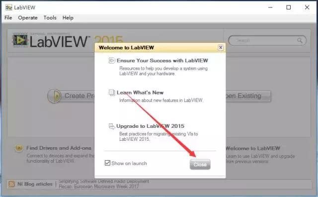 LabVIEW2015截图