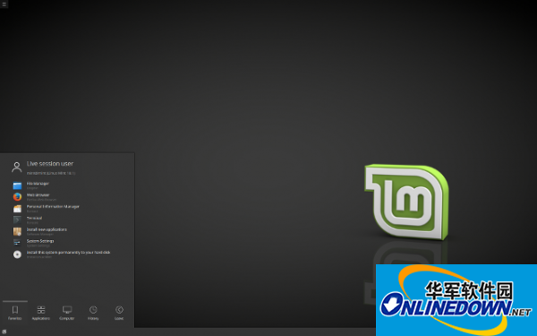 Linux Mint 18.1 KDE截图