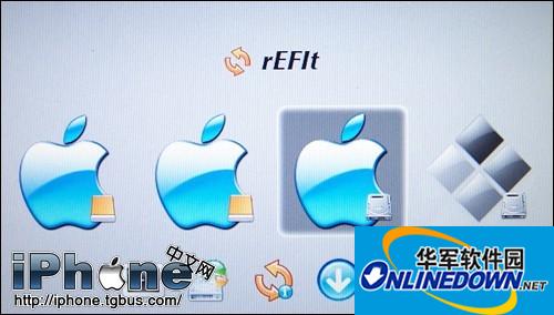 rEFIt 开机免按option截图
