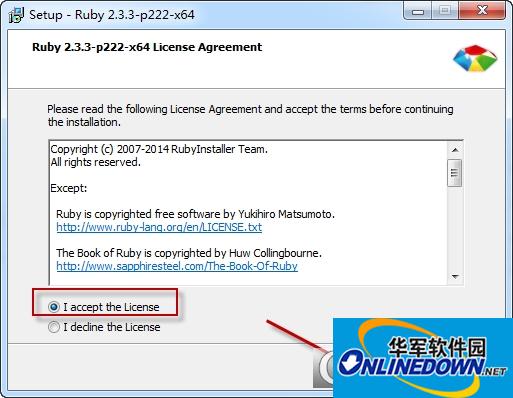 rubyinstaller for windows(红宝石)截图