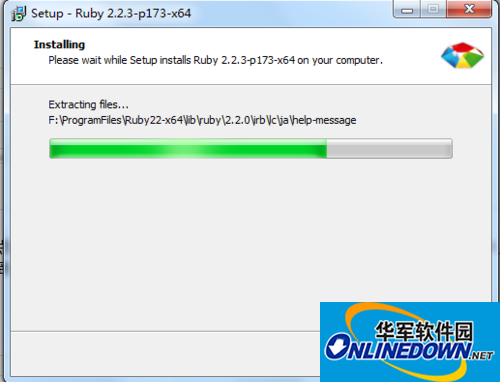 rubyinstaller for windows(红宝石)截图