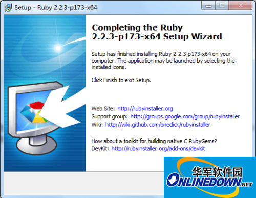 rubyinstaller for windows(红宝石)截图