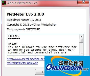 网络流量监控器Net Meter截图