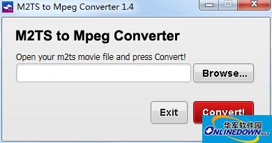 M2TS转Mpeg格式转换器(M2TS to Mpeg Converter)截图