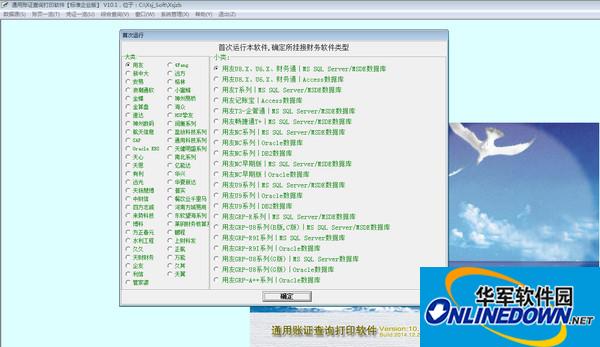 新纪元通用账证查询打印软件截图