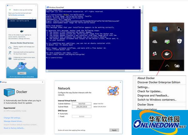 Docker for Windows截图
