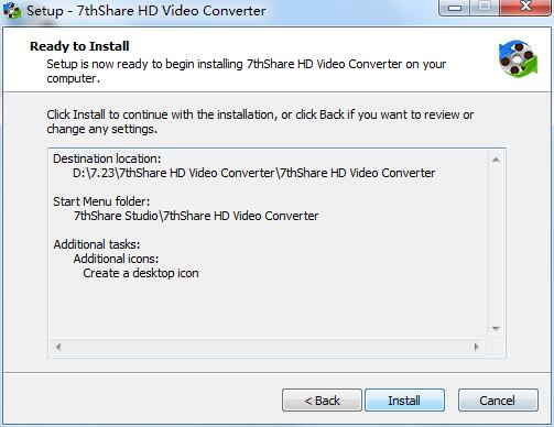 7thShare HD Video Converter截图