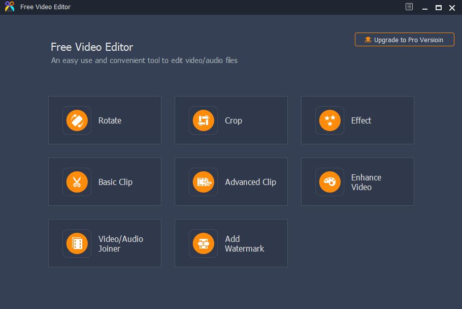 Aiseesoft Free Video Editor截图