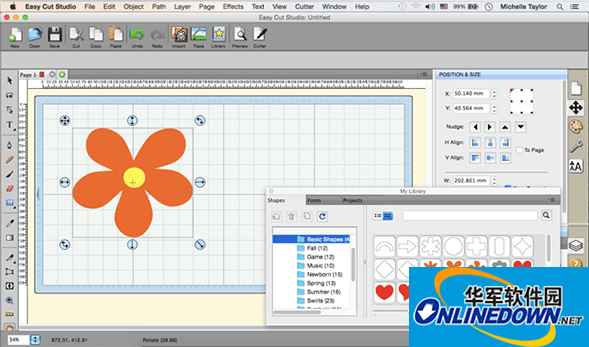 Easy Cut Studio切割软件截图