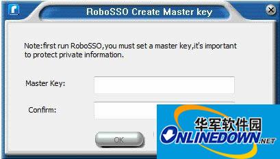 RoboSSO密码管理器截图