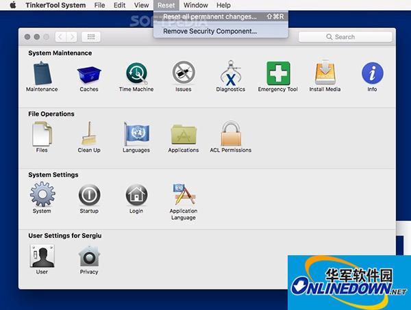 TinkerTool System Mac版截图