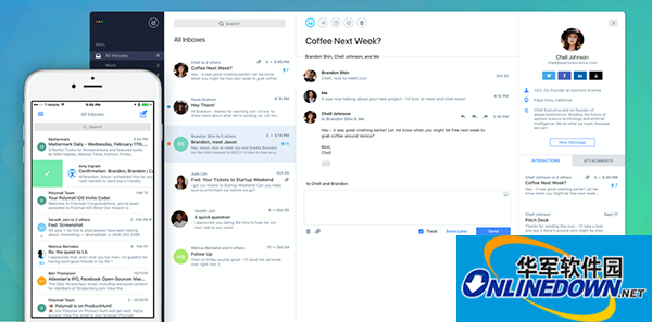 Polymail Mac版截图