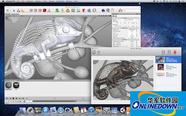 Cheetah3D for mac截图