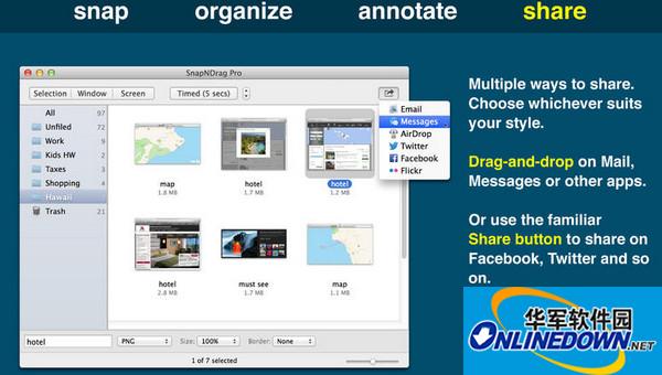 SnapNDrag Pro for mac截图