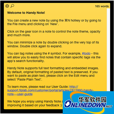 Handy Note Mac版截图