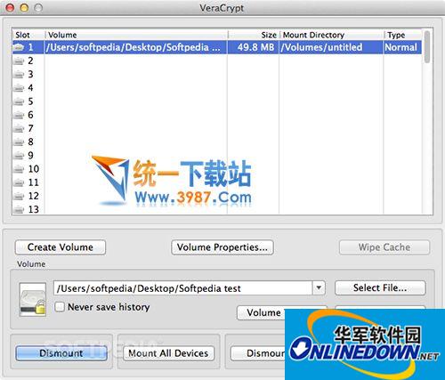 VeraCrypt For Mac截图