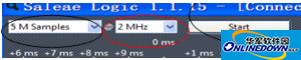 逻辑分析仪应用软件(Saleae logic)截图